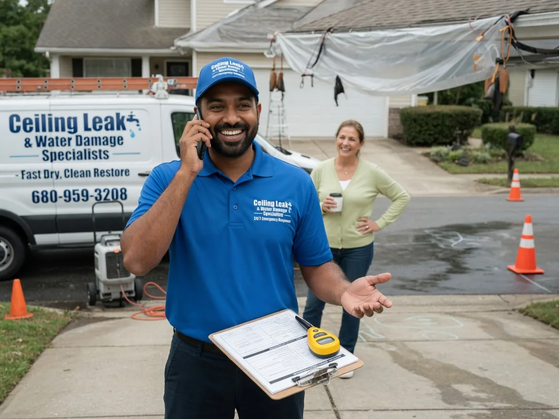 Ceiling Leak Cleanup Tucumcari, NM FAQs